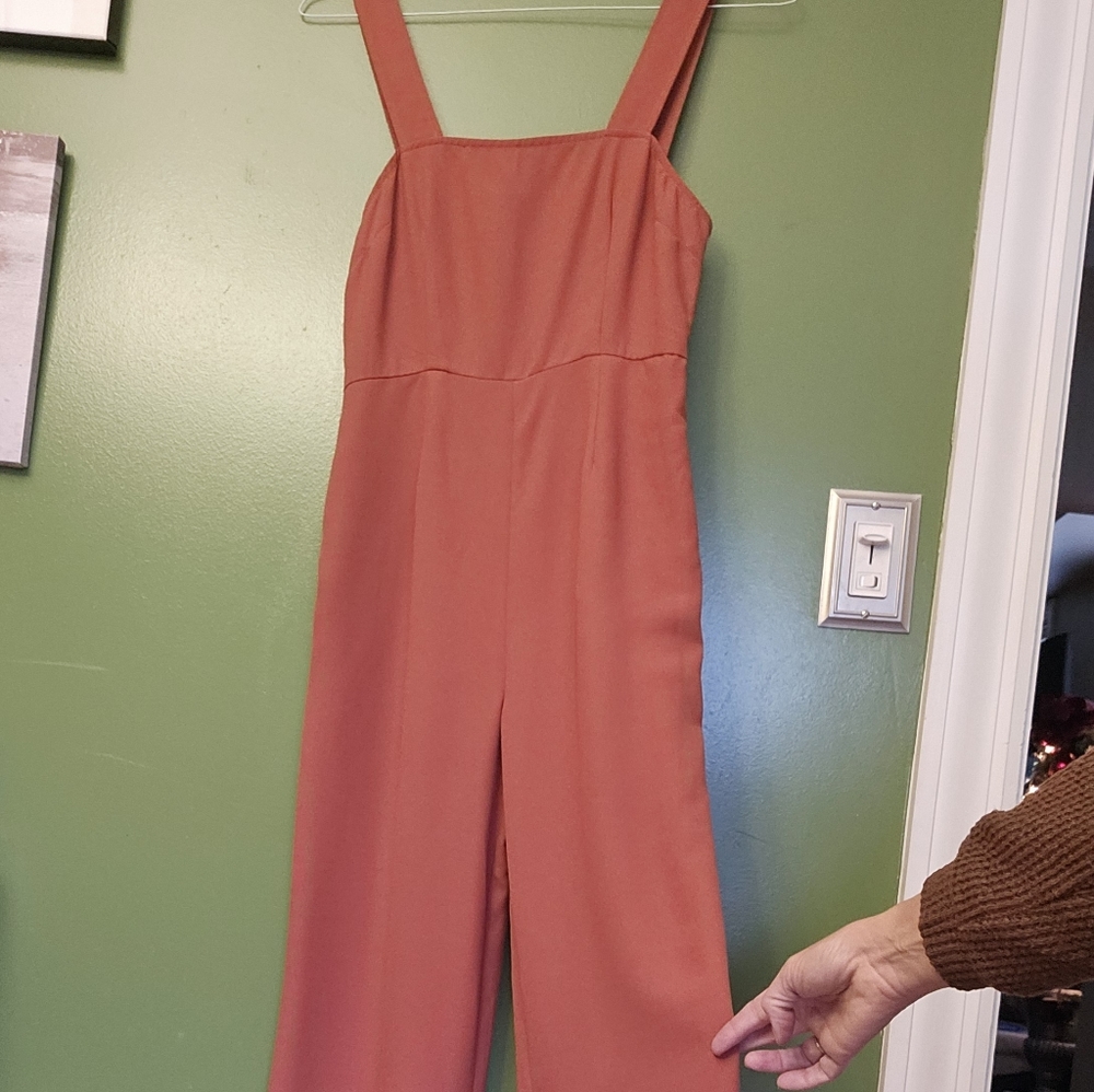 Forever 21 Wide Leg Jumpsuit Small